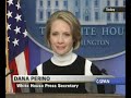 WH Press Sec NOT ALLOWED to Talk about the Dollar