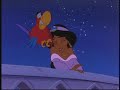 A lovely version, awesome voices. And although Aladdin sings on a even higher tone than Jasmine does O_o I realllly love his voice and how they sound in-sync ^^Those lyrics are SO different, it's awesome! O_O Lyrics thanks to ennaahh:lago: Unohda se miesOn turha rakkaus ja kaikkihan sen tiesVoit hänet unohtaaja illat jolloin syliinsä jäit istumaanPidä sä jalkas maassajos niin et tee on mieli maassaJa kun et sä häntä näärakkaus unholaan jääUnohda ne yötNe kuiskii valheita ja sanojasi syötTule katsomaankun itsesäälissä sun sulho murjottaaRakkaus on siis turhaaJa Romeokin itsemurhaaNyt riittää jo tää!Rakkaus unholaan jääKuin melkein unholaan jäi nämä tunteeni kun sain rakkaintain koskettaaNäin rakkaus hiipiilago: Oi, kun se riipiiJasmine: Kun sain huuliltalago: Bakteereja!Unohda siis vaanJasmine: En häntä saata unohtaa..lago: Tää romanssi alkoi jo sua rasittaaJasmine:..Kun häntä kaipaanlago: On muita miehiä, sä voisit mennä treffailemaan prinssejäJasmine&lago: Rakkauden suuri valtalago: Se joskus maton tempaa altaJasmine: Kun tyttö rakastuu..Jasmine:..Sydän pakahtuuJasmine: Nyt jo muistamaan saa tää jää, rakkaus jää!Jasmine: En sua saata unohtaaAladdin: En sua saata unohtaaJasmine: Taisin, rakastuisin vielä uudestaanAladdin: Rakkaus suuriJasmine: Kun kerran rakastuuAladdin: Kun kerran rakastuuJasmine: Olet luonain, silloin haihtuu kaikki muu!Aladdin: Haihtuu vain kunAladdin&Jasmine: Käy ja lyö ja tunteet, se tunteet suuret lämpöön sulkeeAladdin: Kun poika rakastuuJasmine: Voi niin!Aladdin: Sydän pakahtuulago: Voi please! Nyt riittää jo tää!Jasmine&Aladdin: Ei jää, nyt rakkaus tää...........................................Translation thanks to Jo123ah:Iago: Forget about that manLove is useless and everybody knows itYou can forget about himand all those nights you stayed in his armsKeep your foot on the groundIf you don't, you will only be depressedAnd when you won't see him anymoreYou will forget about love.Forget about those nightsThey are only whispering lies and eating wordsCome to lookyour fiancé is sulking in a self-pityLove is uselessand even Romeo made a suicideThis is enough!Love will be forgotten!Jasmine: I almost forgot all these feelingsWhen I was able to touch my loved oneLove is snealingIago: Oh, how it's heart-rending!Jasmine: When I got from his lips...Iago: Bacterias!You should just forgetJasmine: I can't forget himIago: This romance was already straining youJasmine: I'm missing himIago: There are other men around,you could date princesBoth: The great power of love,Iago: It will sometimes swept a carpet under your feetJasmine: When a girl falls in loveIago: Oh, pleaseJasmine: Heart is beatingIago: Oh, geezJasmine: Now you got me to remember,this love won't be forgottenJasmine: I can't forget about youAladdin: I can't forget about youJasmine: I guess I would fell in love with you againAladdin: The great loveJasmine: When you once fall in loveAladdin: When you once fall in loveJasmine: When you are with me everything else will disappearAladdin: Will disappear when...Both: Go and hit and feel, it will close the great feelings in warmthnessAladdin: When a boy falls in loveJasmine: Oh, yesAladdin: Heart is beatingIago: Oh, please! This is enough!Both: This love won't be forgotten!Thank you both very much!