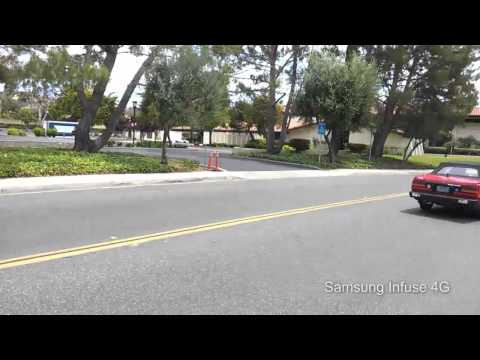 720p Video Comparison Samsung Infuse 4G vs Motorola Atrix 4G AT&T