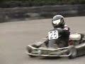Sol Warwick Karting on the edge at Castle Combe