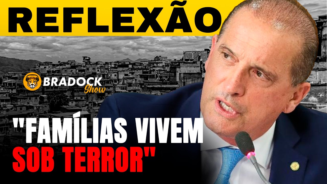 ONYX LORENZONI: "Segurança Pública é Vital para o Pobre!" – O Alerta sobre o Terror na Periferia