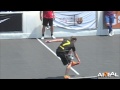 Indi Cowie Soccer Juggler Exhibition @ 2011 Celebrity Soccer Challenge