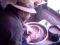 SIMON LEACH POTTERY ~ Throwing small flans or open pie dishes !