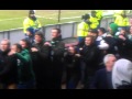 Celtic conga celebrating the imminent death of Rangers FC