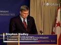 Stephen Hadley - US Peacekeeping Efforts in Africa