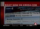 Right Now on KRON4.com for September 10, 2007