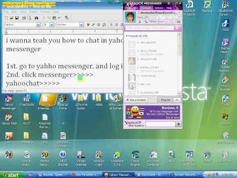 how to online yahoo messenger