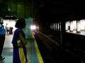 Flagging on the subway tracks at 168th Street
