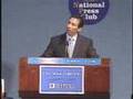 Joe Margulies and Matthew Diaz speak at Ridenhour Prizes