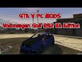 Volkswagen Golf R32 EA Edition для GTA 5 видео 3