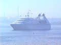 Suomenlinna Silja ,Viking and  Finnjet summer 1994 the biggest ferry in the world
