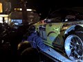 gecrashter Manthey Porsche 24h Rennen 2010 Nürburgring crash
