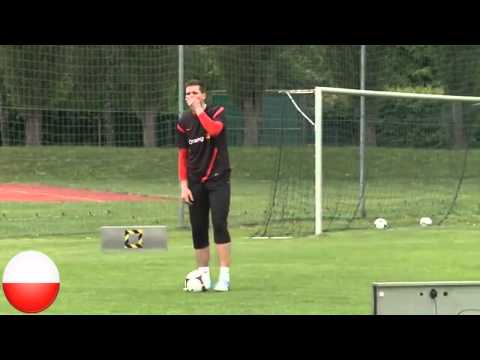 But en coup du foulard du gardien de la Pologne Wojciech Szczęsny