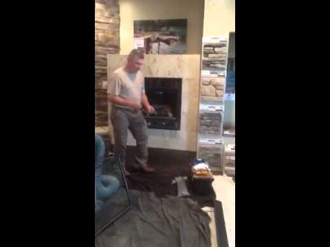 how to repair gas fireplace