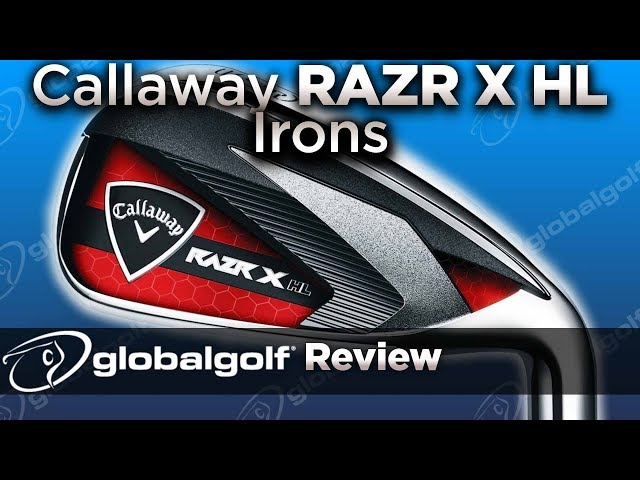 Callaway RAZR X HL Irons approach wedge through 4 Iron.  in Golf in Kingston