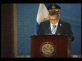 Mensaje Presidente Funes en lanzamiento de la Pol