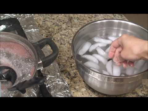 how to de skin hazelnuts