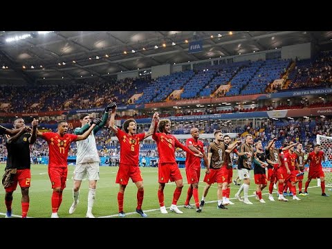 Fuball-WM 2018 Achtelfinale: Belgien setzt sich mi ...