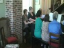 A sextet playing Romp a la Mozart