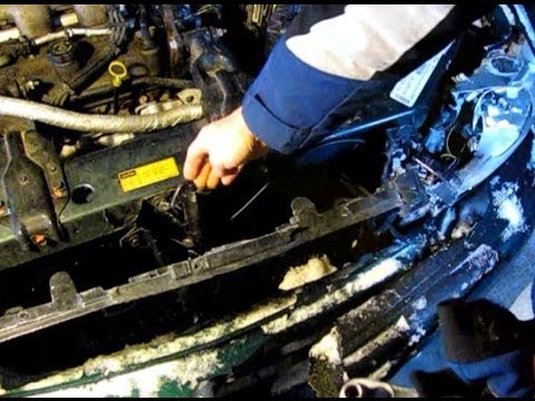 Repairing front end crash damage on a 2001 Buick Century Part 1: Replacing brackets