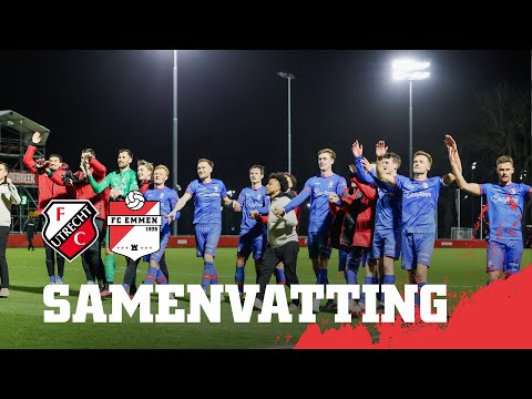 Jong FC Utrecht 2-3 FC Emmen 