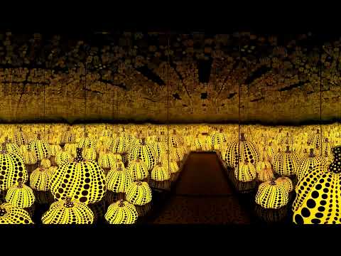 Yayoi Kusama Art - Victoria Miro Gallery - A 360 Degree Experience - YouTube