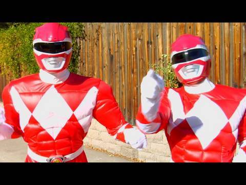 Mighty Smoshin POWER RANGERS