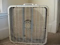 Vintage 1976 K-Mart K-223 Box Fan