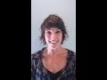 A special message from the wonderful Chryssie Whitehead (Kathy)!