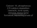 Osteoporosis, arthritis, periodontal disease