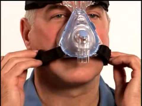 how to properly fit a cpap mask