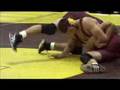 James Lamonica wrestles for Monsignor Farrell Dec. 06