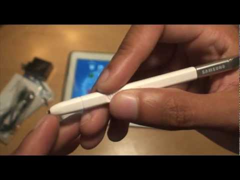 Unboxing Samsung Galaxy Note 10.1 / Setup / First Look (GT-N8013)