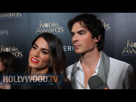Ian Somerhalder and Nikki Reed honored at the Noble Awards - Hollywood TV