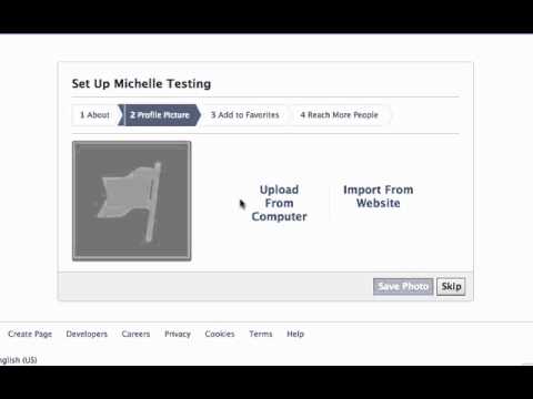 how to i make a facebook like page