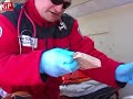 Strażacy i ratownicy medyczni ratowali rozbitków Ćwiczenia w porcie w Ustce