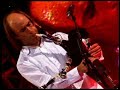 the galician folk musician live in concert, playing your great gallega bagpipe.