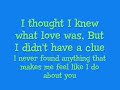 you – Chris Young
