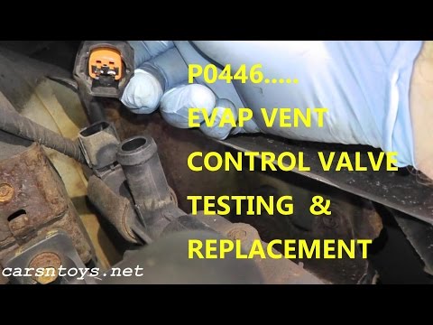 how to check evap vent valve