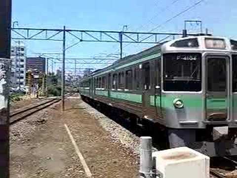 動画で見るＪＲ北海道 函館本線／南小樽駅その３