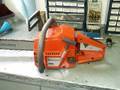 Husqvarna 45 Chainsaw Startup & Test Cut