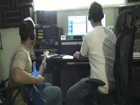 Recording Guitars and Goofing Off See video