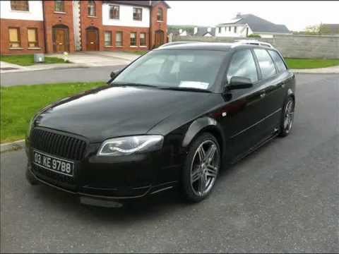 Audi a4 b6 front change to b7 with rieger kit, stuning,real tuning (part 01)