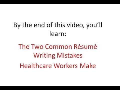 how to write a cv for care work