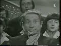 clip showing charles trenet singing :un samedi soir usager, with 
les petits chanteurs � la croix de bois