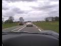 C6 Z06 vs. SLR Mclaren vs. R8 vs. GT Speed vs. LP640 on Dutch highway!! Highspeed chase!! Part 2