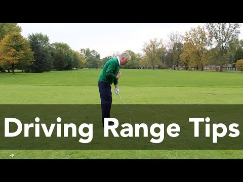 how to practice at driving range