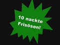 10 nackte Frisösen