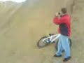 phil regan clearing a 15+ foot dirt gap at steetley quarry, doncaster