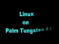 Linux on Palm Tungsten E2